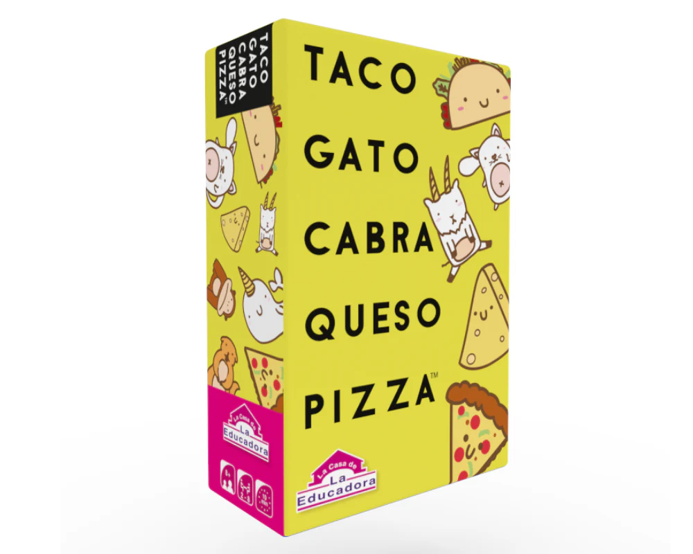 TACO GATO CABRA QUESO PIZZA - JUEGO DE MESA