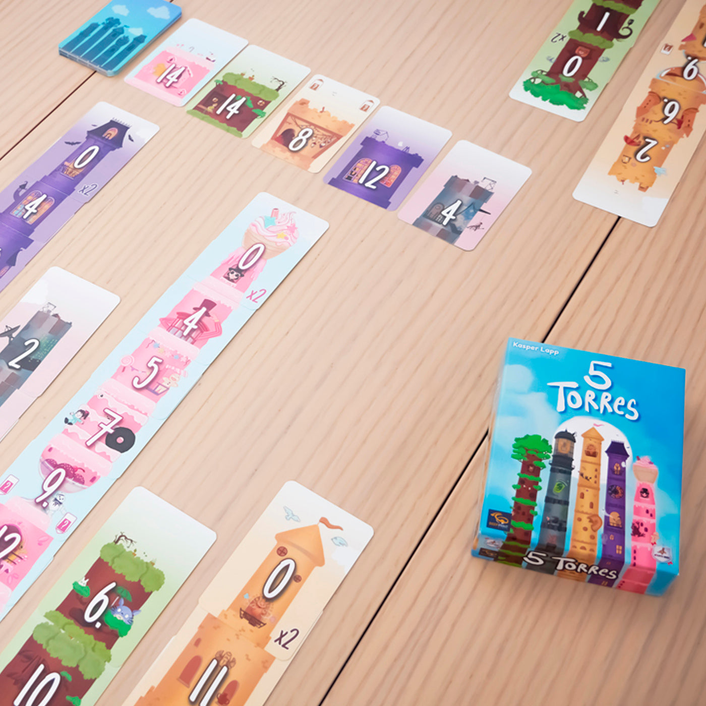 5 TORRES - JUEGO DE MESA