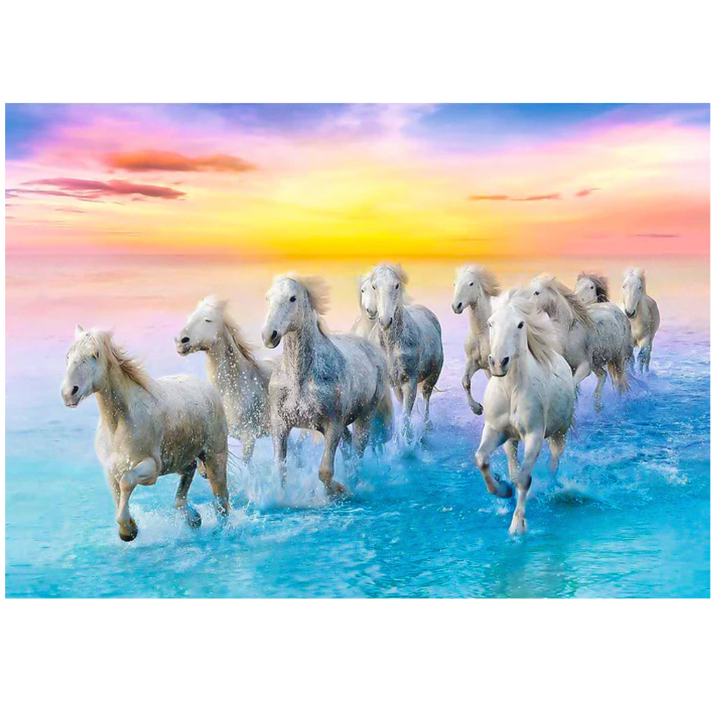 CABALLOS GALOPANDO - ROMPECABEZAS 500 PZS