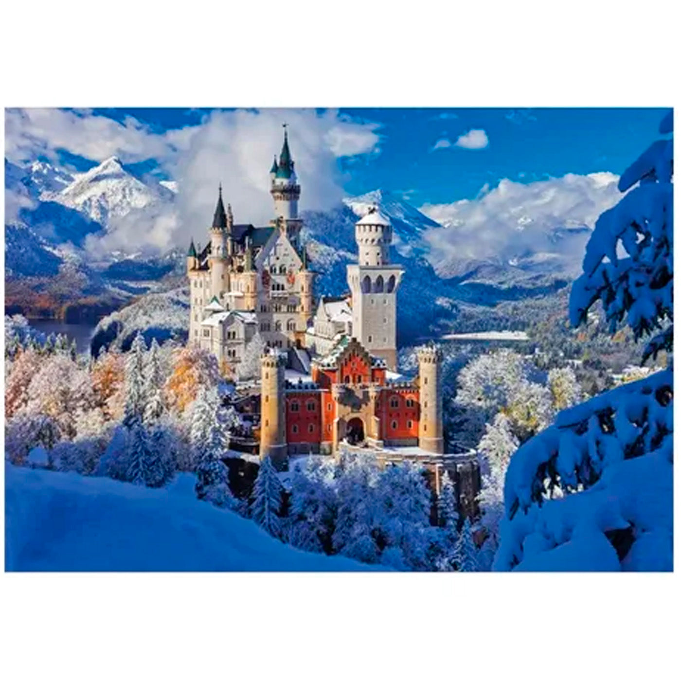 CASTILLO NEUSCHWANSTEIN - ROMPECABEZAS