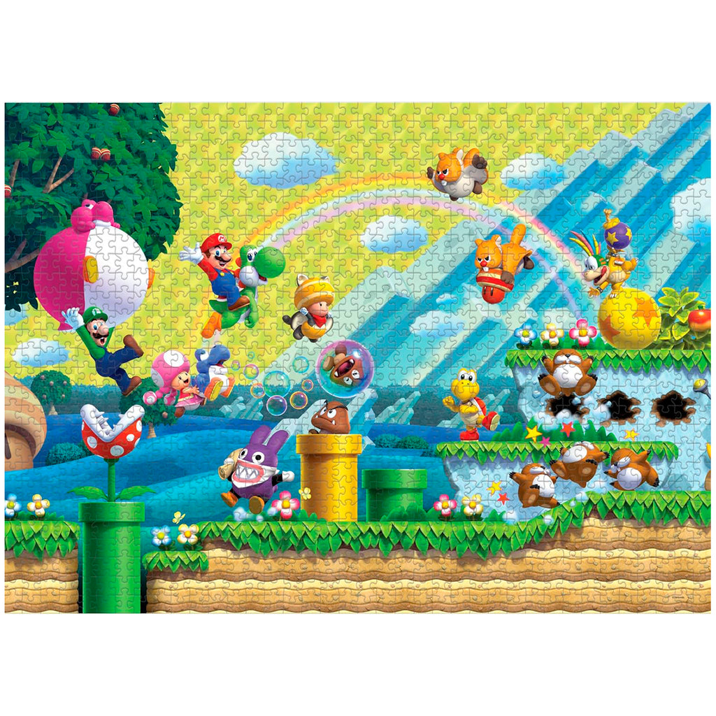 SUPER MARIO DELUXE - Rompecabezas 1000 pzs