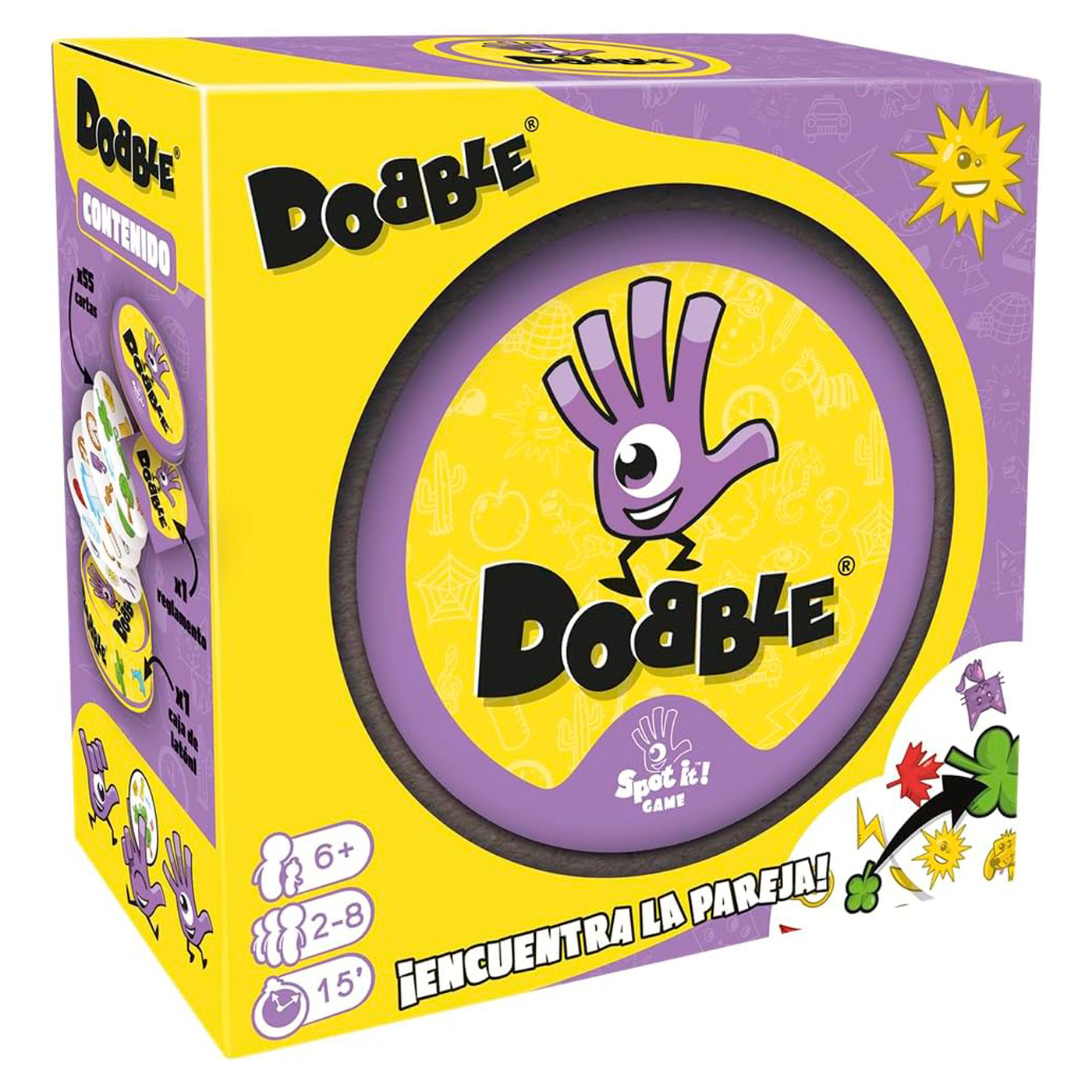 DOBBLE - JUEGO CARTAS REACCION