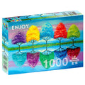 ARBOLES COLORES - Rompecabezas 100pzs