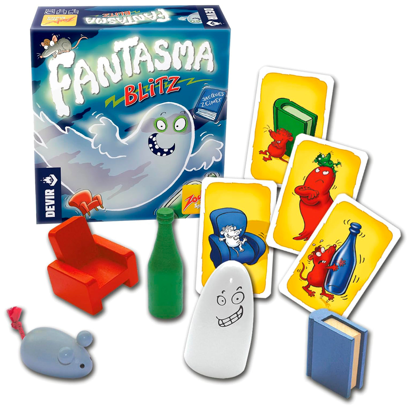 FANTASMA BLITZ - JUEGO REACCION