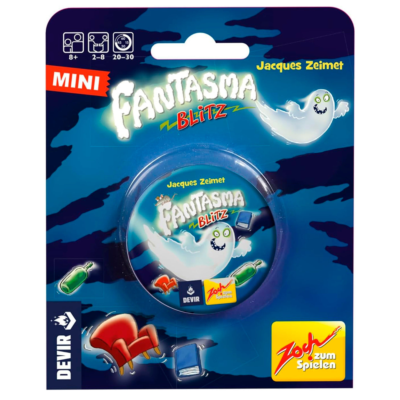FANTASMA BLITZ MINI - JUEGO REACCION