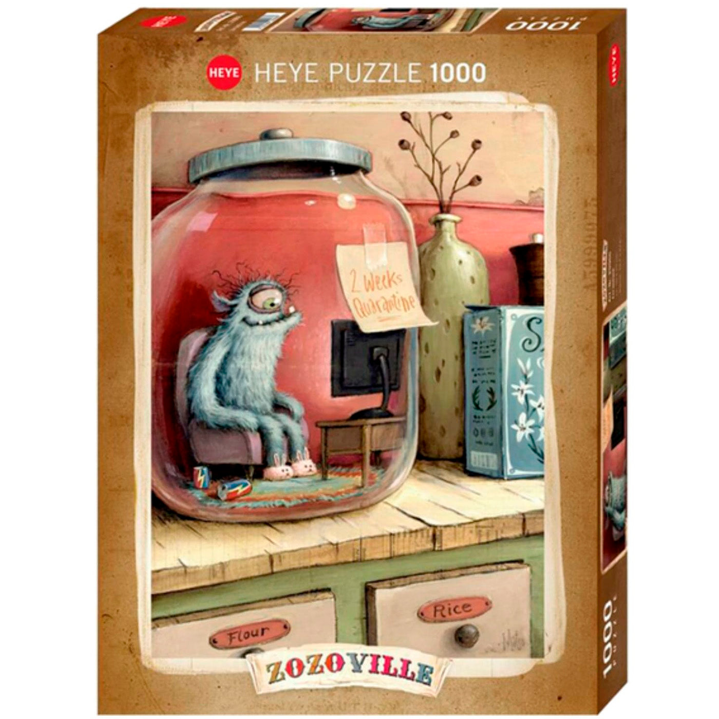 JARANTINE - ROMPECABEZAS 1000 PZS