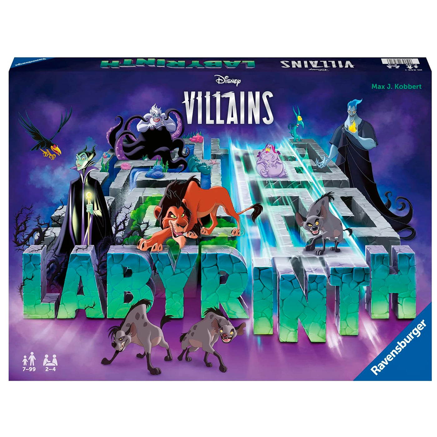 LABERINTO VILLANOS - JUEGO MESA ESTRATEGIA