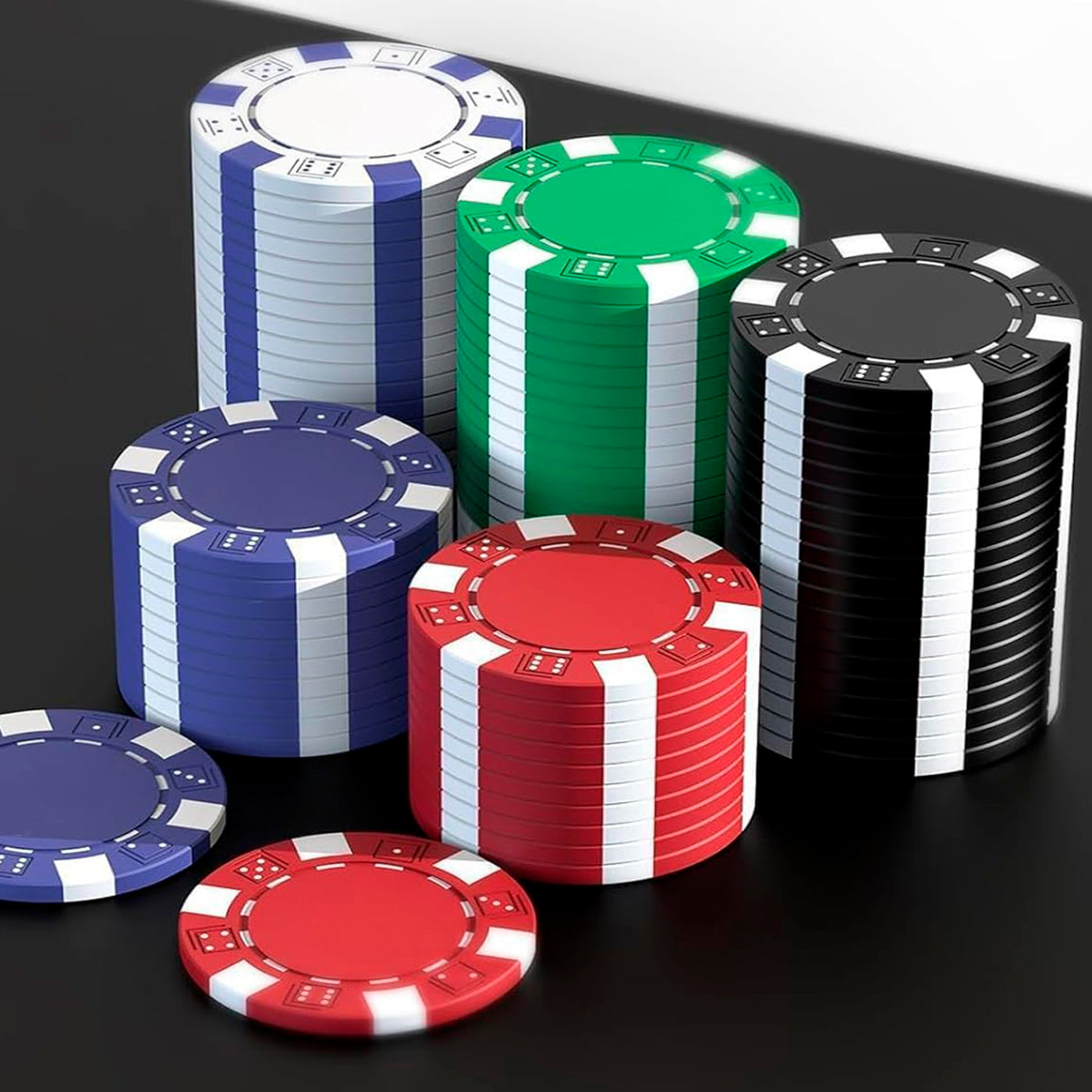 MALETIN POKER 300 FICHAS