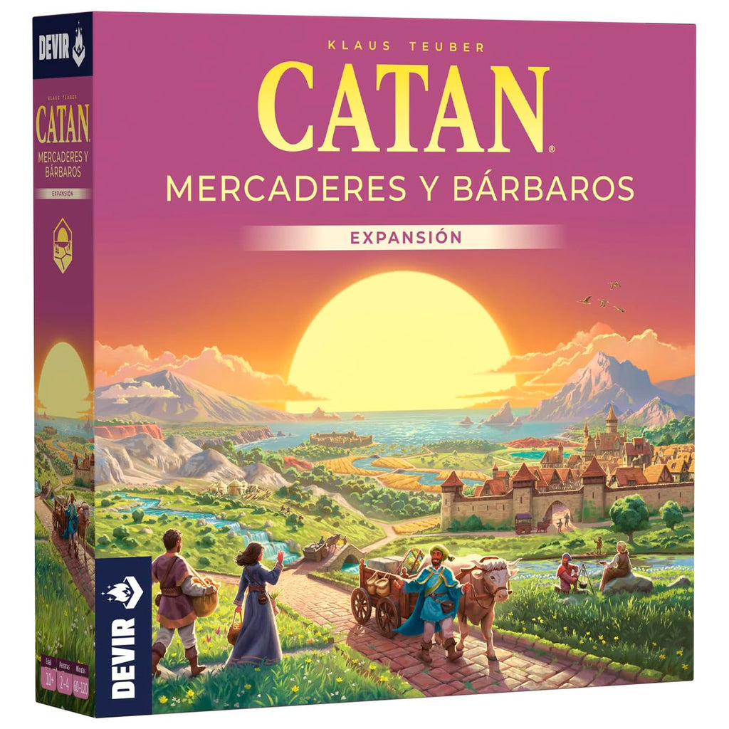 CATAN MERCADERES Y BARBAROS - EXPANSION JUEGO MESA