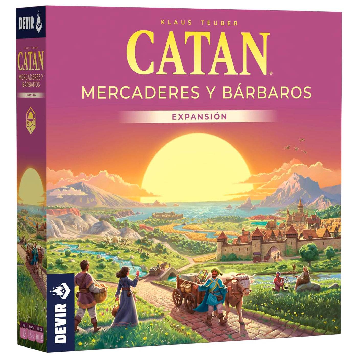 CATAN MERCADERES Y BARBAROS - EXPANSION JUEGO MESA