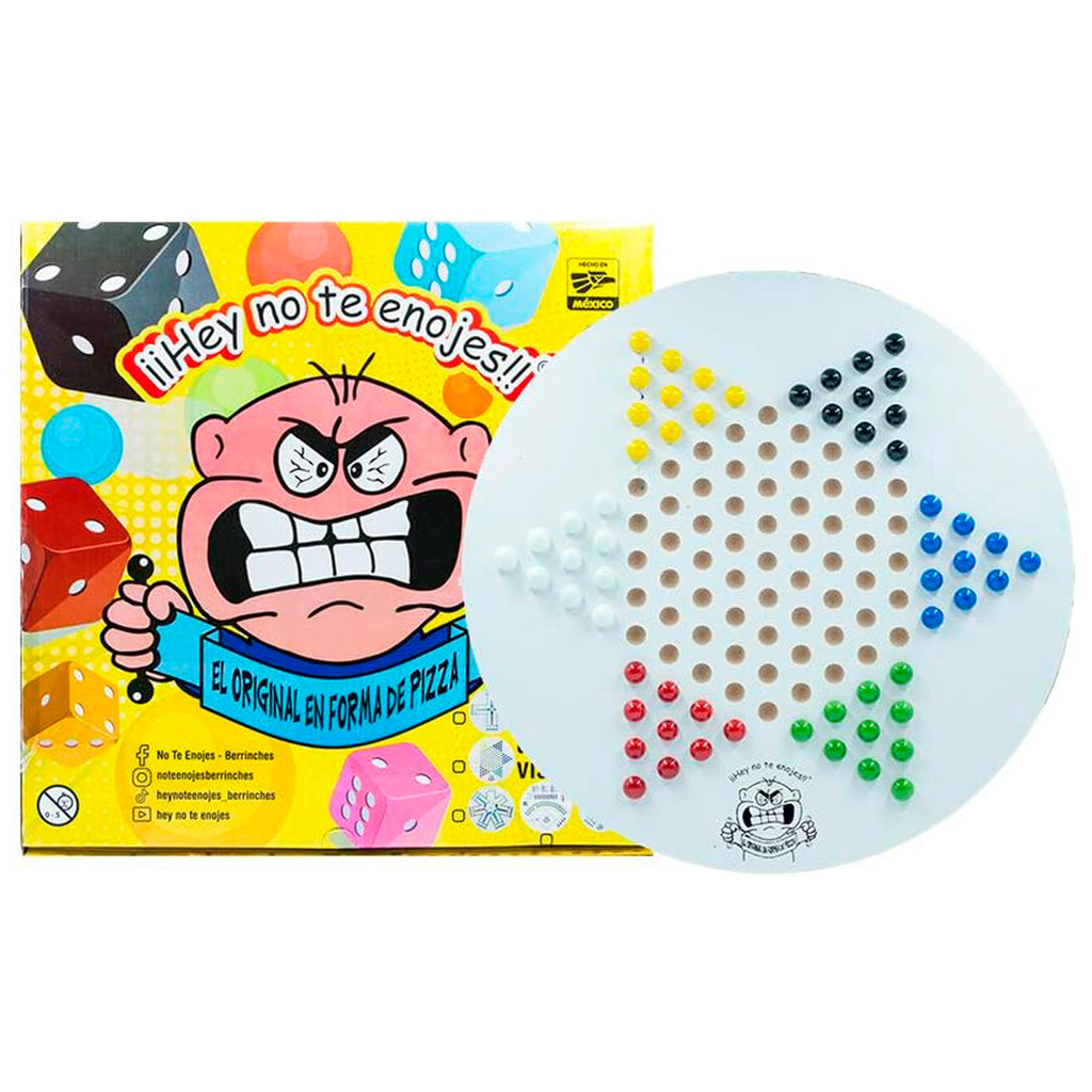 NO TE ENOJES + DAMAS CHINAS - JUEGOS DE MESA