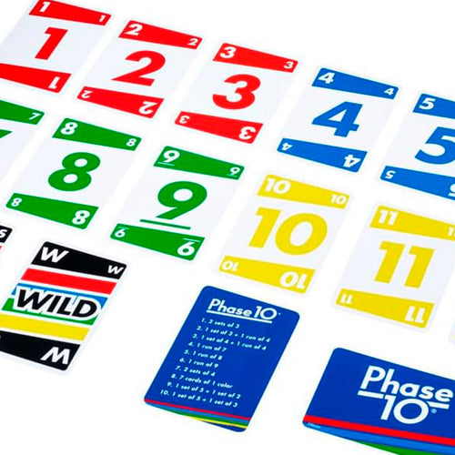 PHASE 10 - JUEGO DE CARTAS