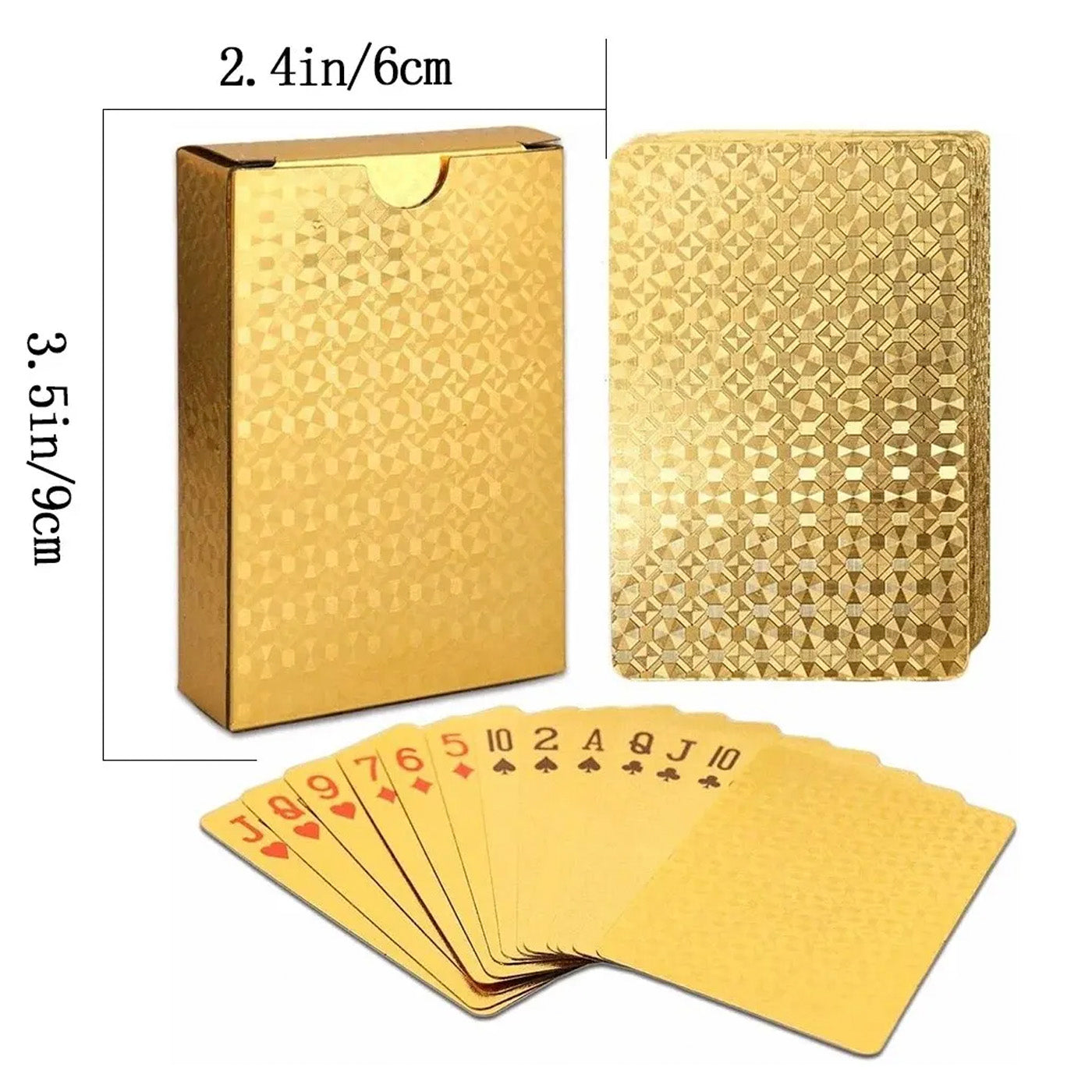 LUXURY GOLD - BARAJA POKER