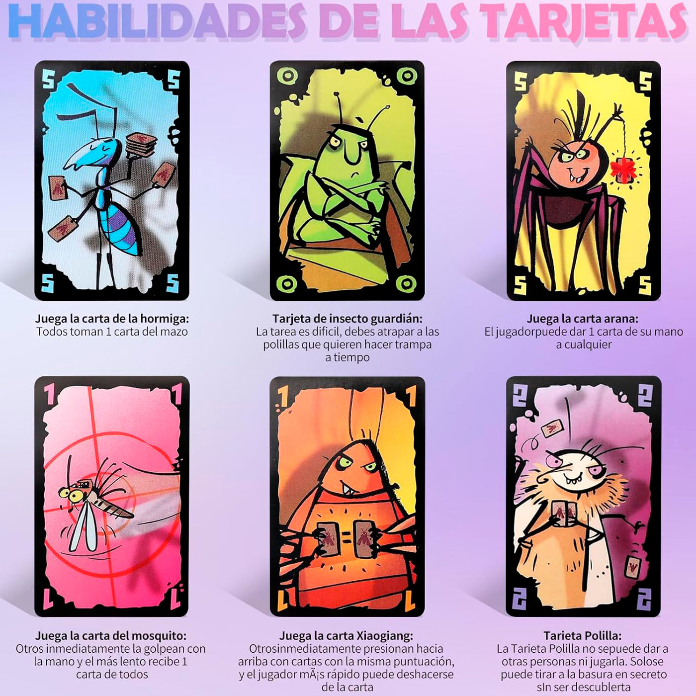 POLILLA TRAMPOSA - JUEGO CARTAS