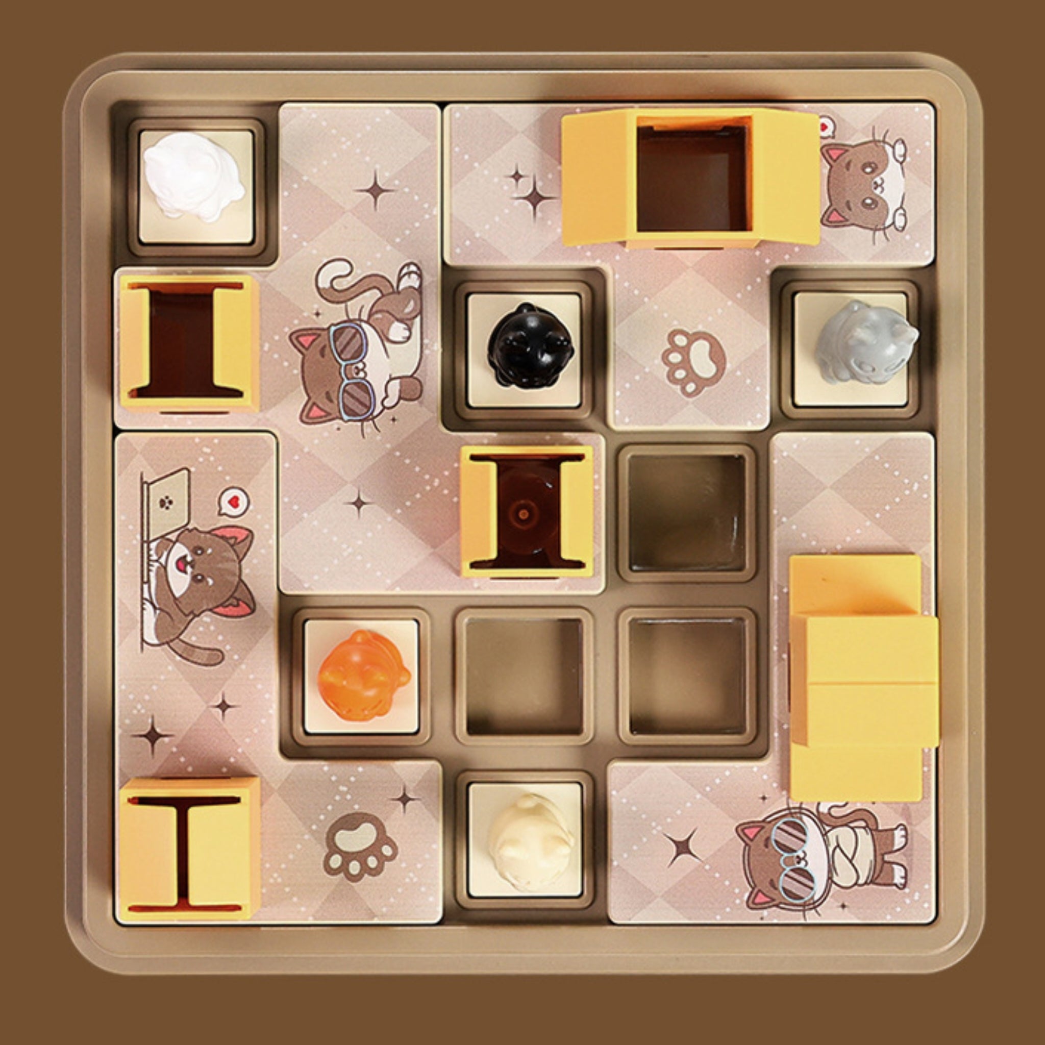 GATOS Y CAJAS - JUEGO DE MESA