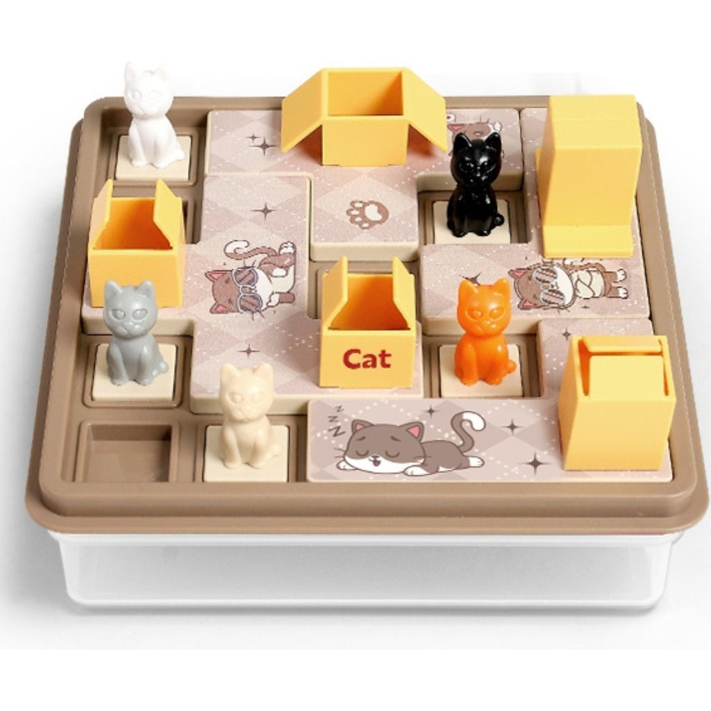 GATOS Y CAJAS - JUEGO DE MESA