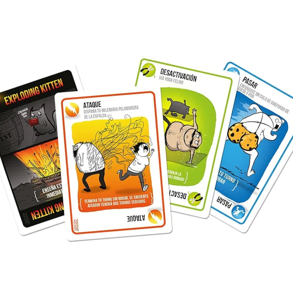 EXPLODING KITTENS - JUEGO CARTAS