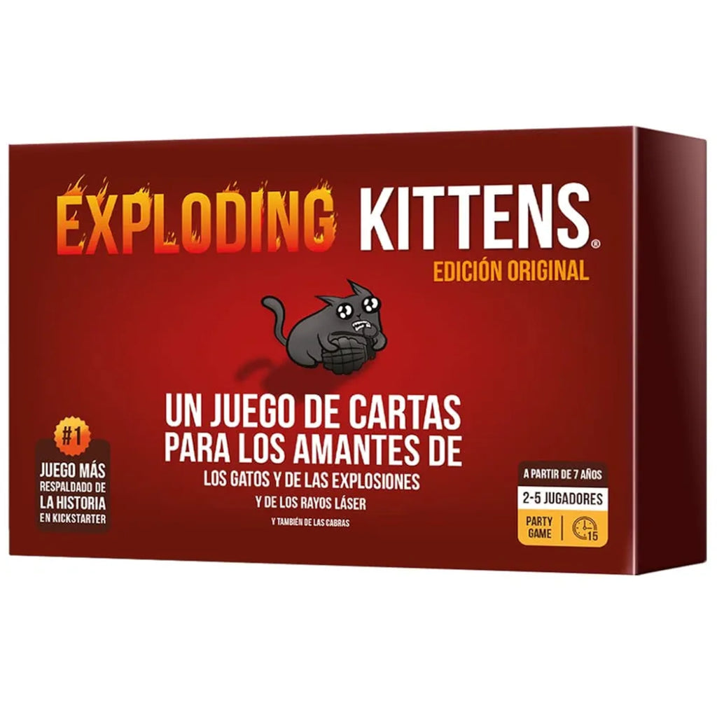 EXPLODING KITTENS - JUEGO CARTAS