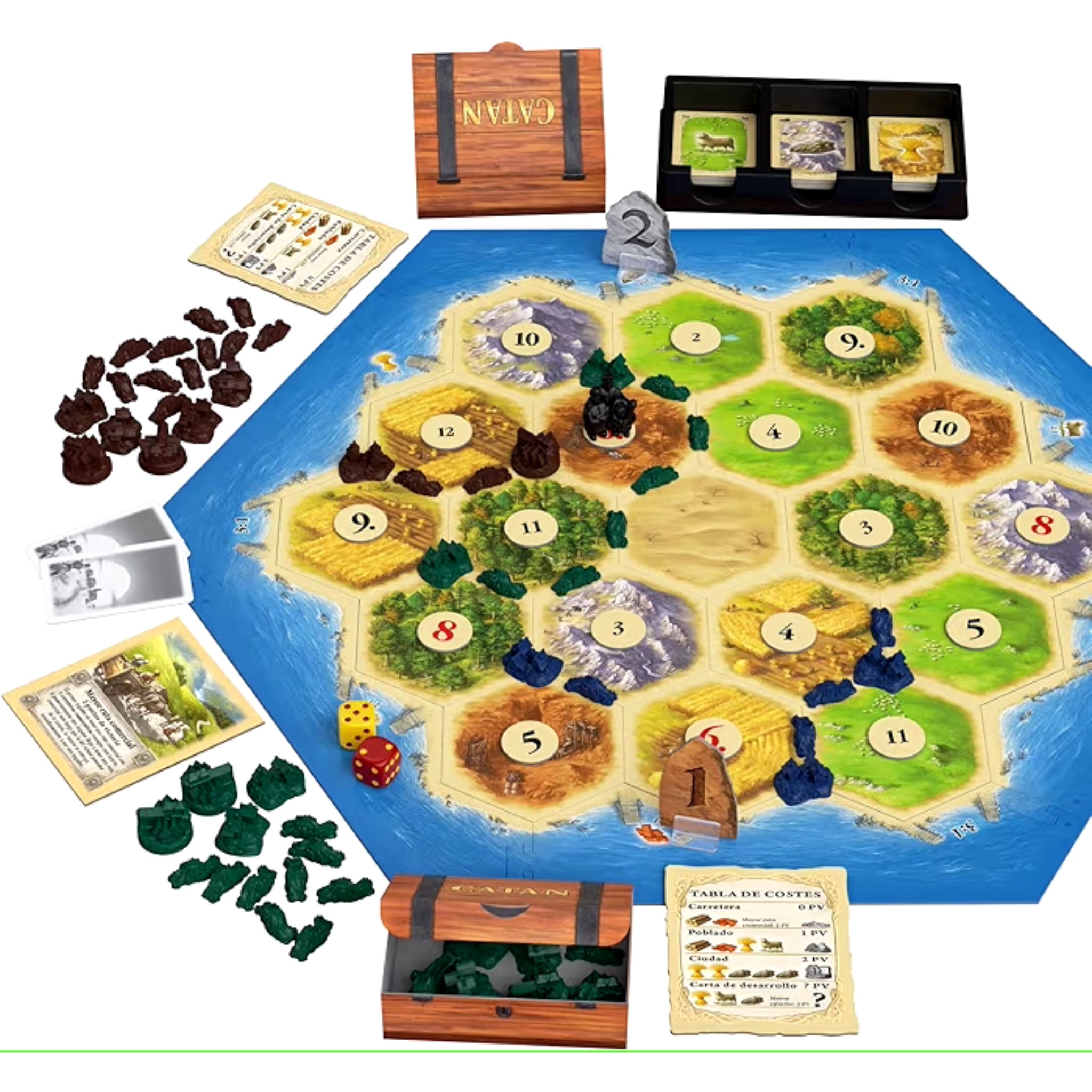 CATAN AMPLIACION PARA 6 JUGADORES