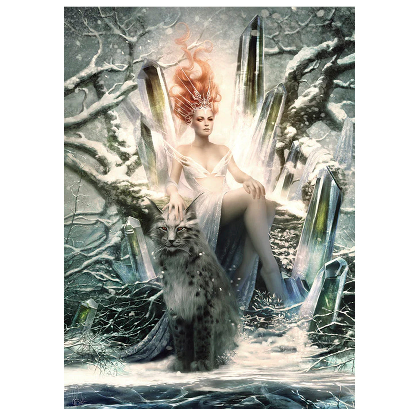 REINA DE HIELO - ROMPECABEZAS 1000 PZS