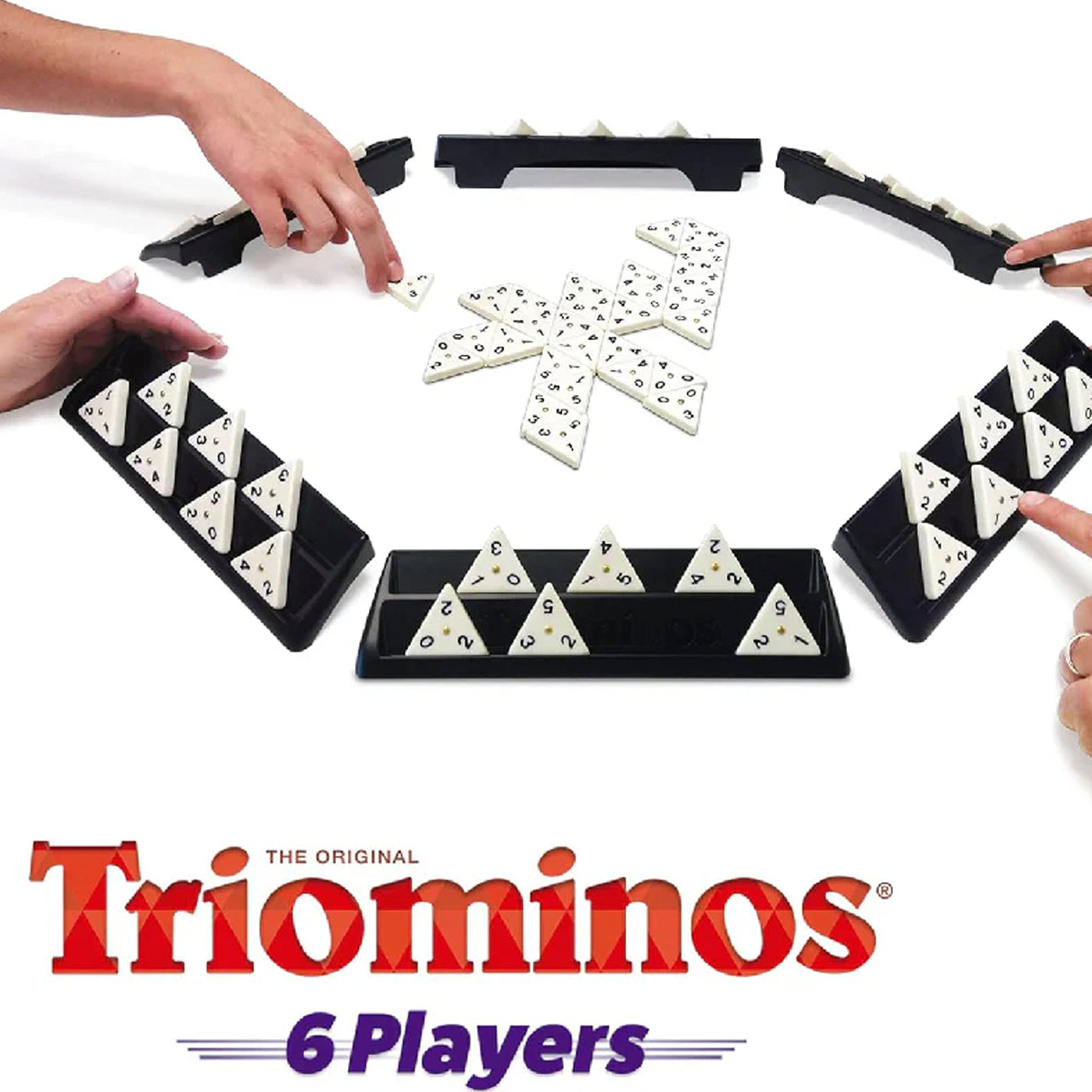 TRIOMINOS 6 JUGADORES - JUEGO MESA FICHAS