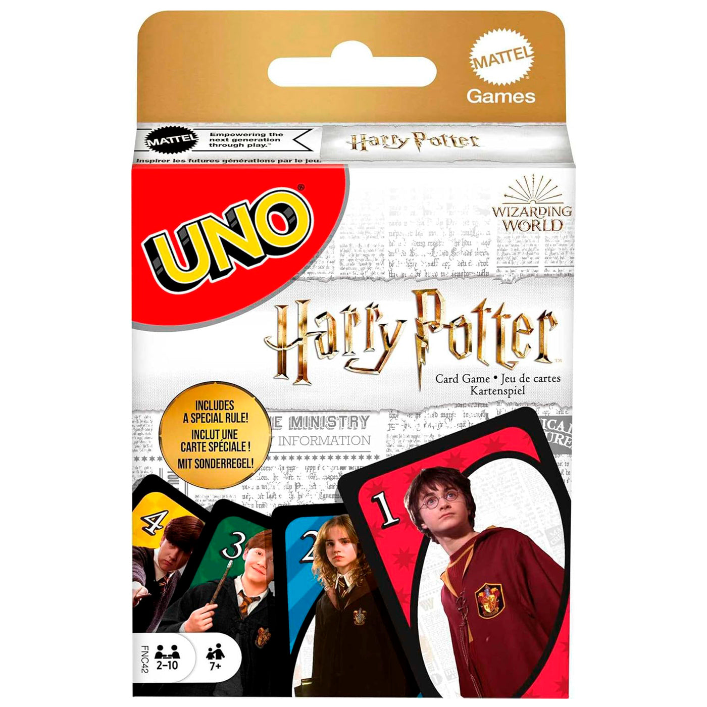 UNO HARRY POTTER -  JUEGO CARTAS