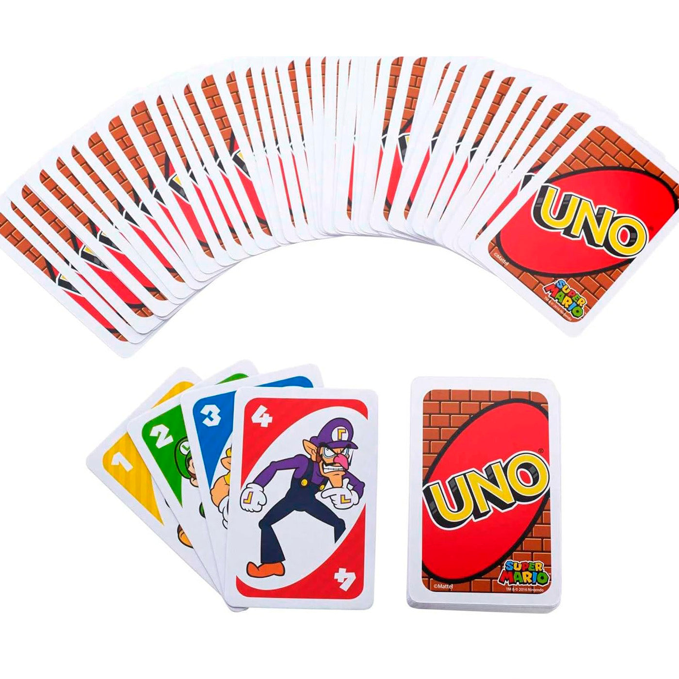 UNO SUPER MARIO - JUEGO CARTAS