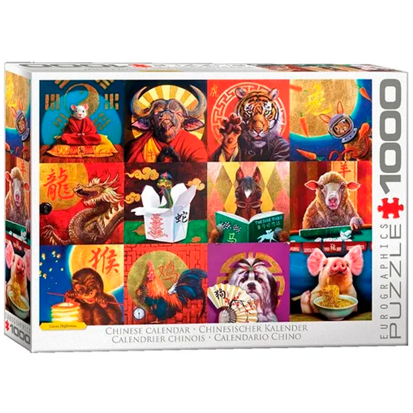 CALENDARIO CHINO - ROMPECABEZAS