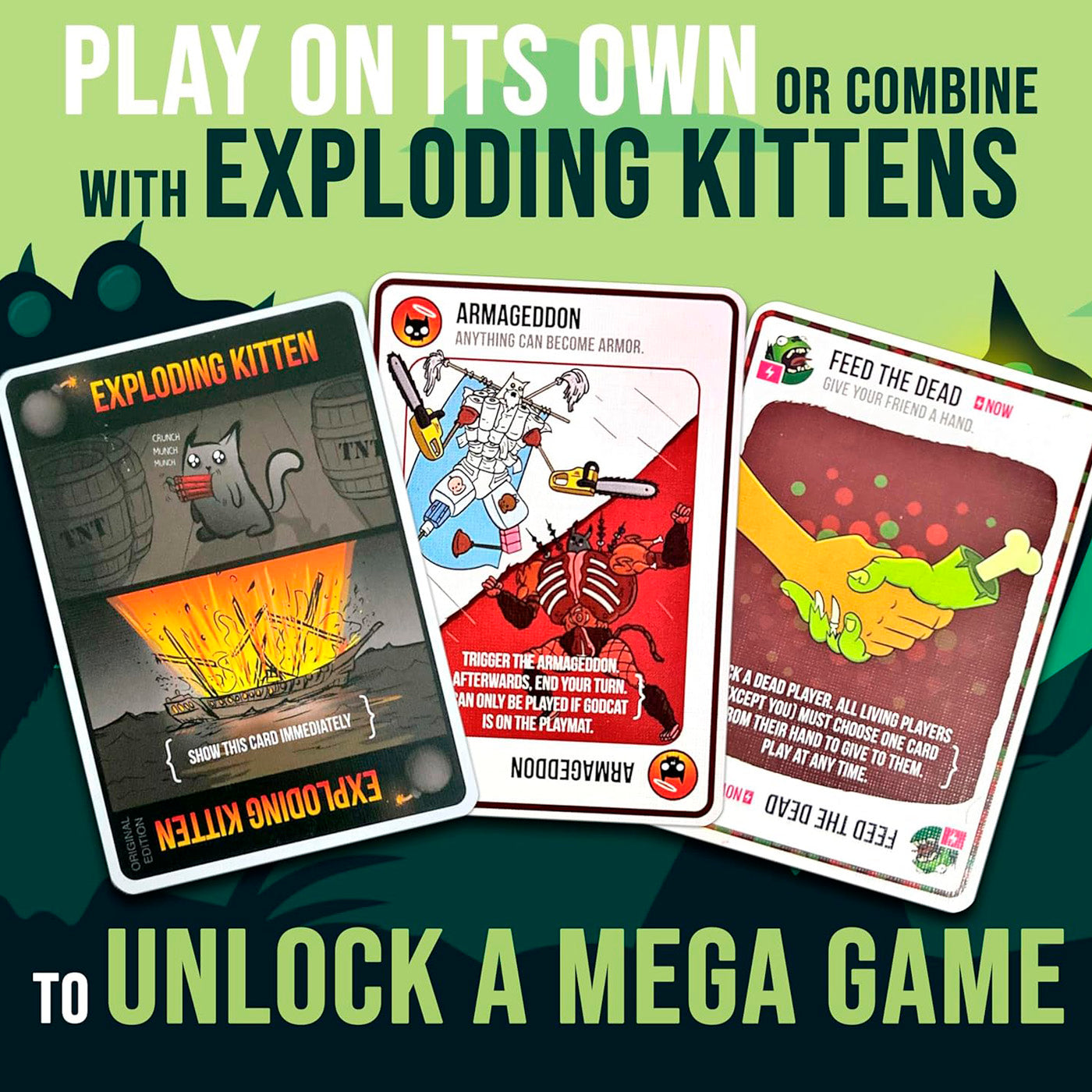 ZOMBIE KITTENS - JUEGO DE CARTAS